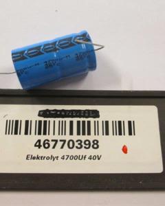 Electrolyte 4700Uf 40V